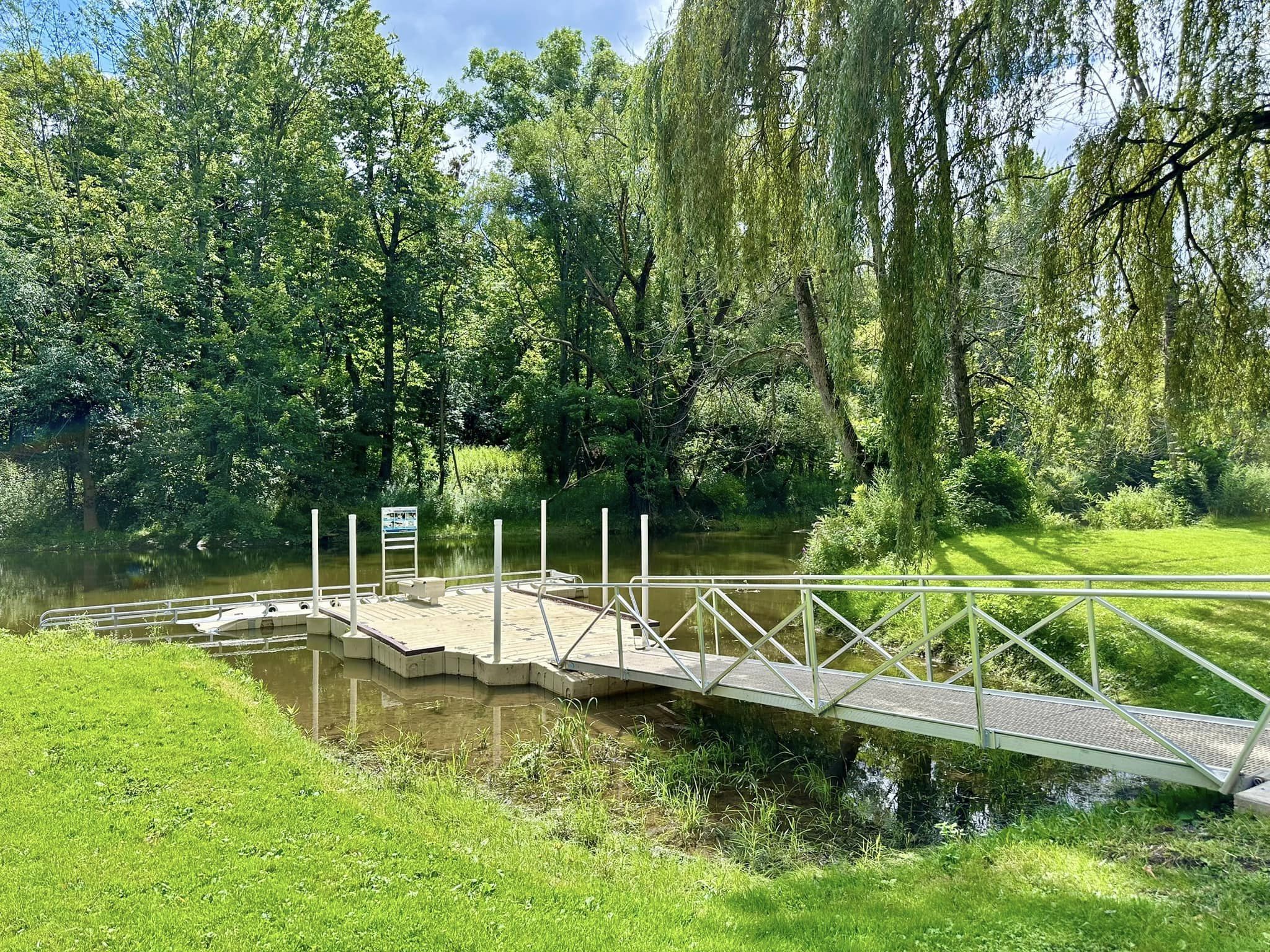 Paddling Ganargua Creek at Norsen Bridge Park ~ Newark, NY | Adventures ...