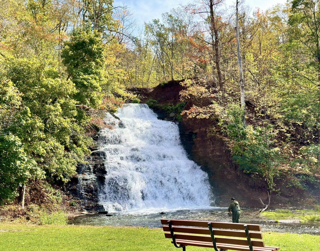 Holley canal falls