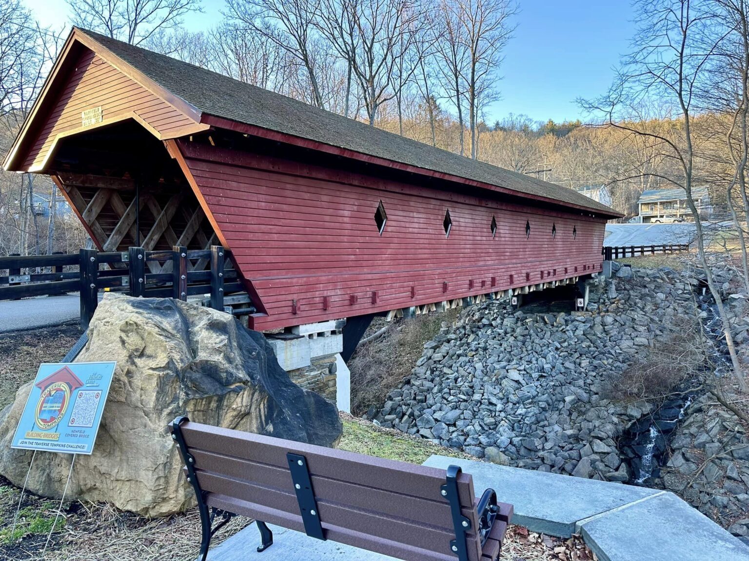 Newfield Covered Bridge – Newfield, NY | Adventures in New York